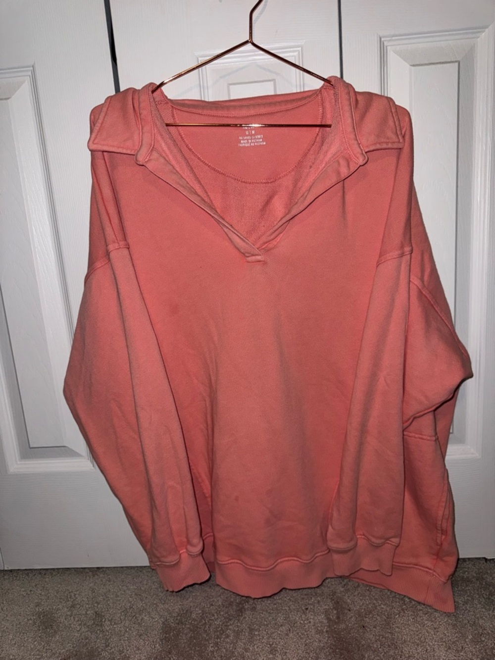 Aerie Coral Pullover